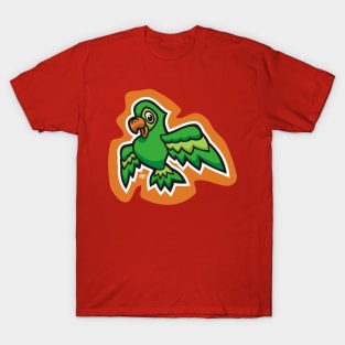 Little Green Parrot T-Shirt